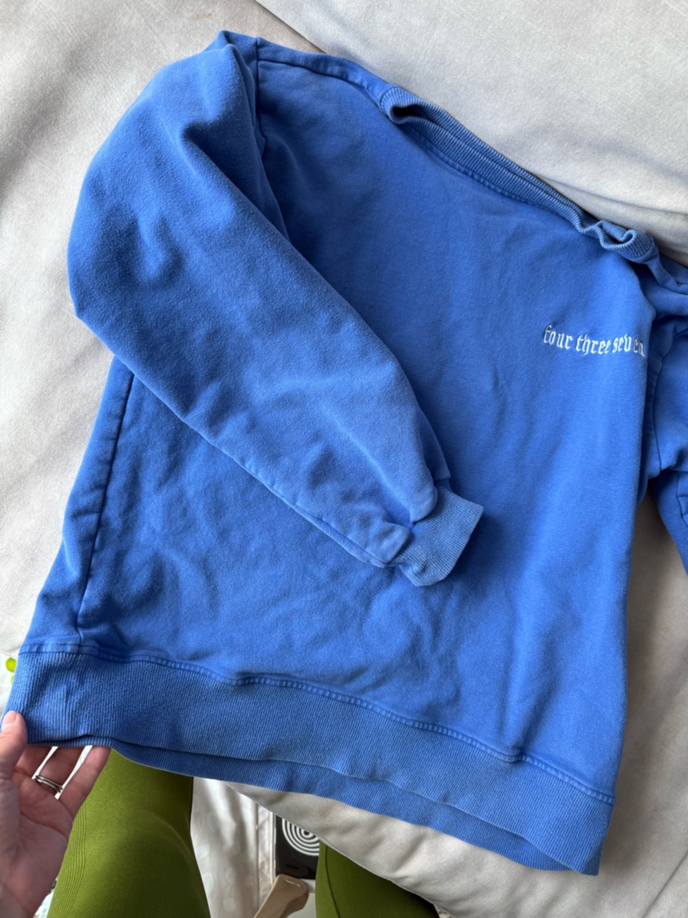 437 Blue Tracksuit - Picture 2 of 6
